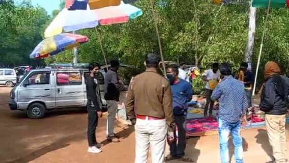 Shantiniketan: কোভিড বিধি অমান্য করে দোকান খোলা, বন্ধ করে দেওয়া হল সোনাঝুরি হাট| Bangla News