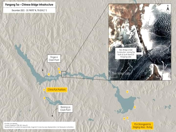 Chinese Bridge On Pangong Lake Being Constructed In Areas Under 'Illegal Occupation': Govt In Parliament Chinese Bridge On Pangong Areas Under 'Illegal Occupation': Govt Tells Parliament