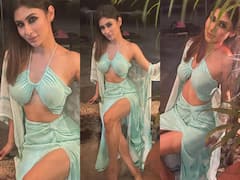 Mouni Roy Photos: नागिन फेम मौनी रॉय का पार्टी मोड फिर हुआ ऑन! हाई स्लिट ड्रेस में फैंस के लिए पोस्ट कीं ये तस्वीरें