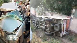 Saurashtra Accident : ધ્રોલ-રાજકોટ હાઈવે પર લક્ઝરી બસની ટક્કરે બેનાં મોત, ગોંડલ પાસે કાર અકસ્માતમાં બેના મોત