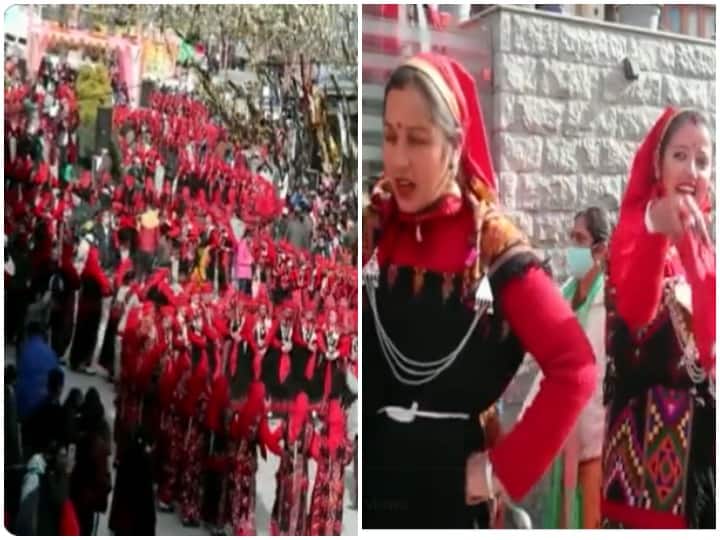 Manali Winter Carnival में तीन हजार महिलाओं के लोक नृत्य ने बढ़ाई रौनक, सीएम बोले- इससे टूरिज्म को मिलेगा बढ़ावा