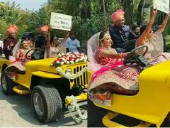 Watch: दुल्हन ने शादी के Venue में ली शानदार एंट्री, Bride का अनोखा स्वैग दिल जीत लेगा आपका!