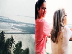 Katrina kaif New Home Photo: कैटरीना ने दिखाई घर में अपने फेवरेट हिस्से की झलक, मम्मी संग बालकनी में खड़े होकर दिए पोज़