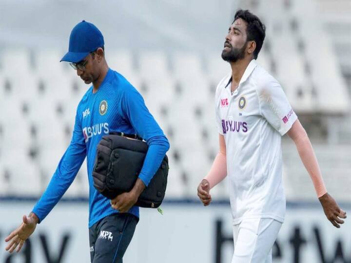 Ind vs SA Johannesburg test match team india pacer mohammed siraj hamstring issue Ind vs SA 2nd Test: Johannesburg टेस्ट मैच में टीम इंडिया को बड़ा झटका, घायल हुआ ये स्टार गेंदबाज, खेलने पर सस्पेंस