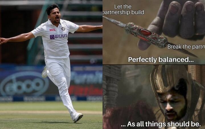 Shardul Thakur first 5 Wicket haul Test match Johannesburg India against South Africa netizens excited share memes Shardul Thakur Record: शार्दुल ठाकुर ने जोहान्सबर्ग में बनाया रिकॉर्ड, सोशल मीडिया पर वायरल हुए 'Lord Shardul' के मीम्स