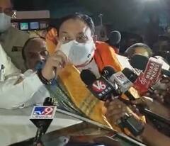 IN PICS | BJP National Prez JP Nadda Arrives In Hyderabad