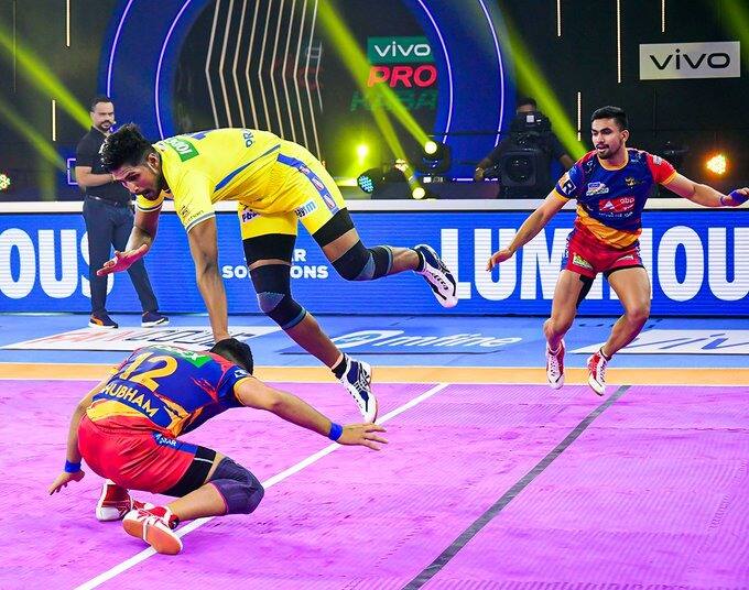 Pro Kabaddi league 2021-22: परदीप नरवाल ने लिखा नया कीर्तिमान, योद्धाओं को हराकर थलाइवाज ने जीता सीजन का दूसरा मुकाबला