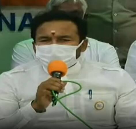 ఉద్యోగస్తుల సమస్యలపై పోరాడేందుకు బీజేపీ ఎప్పుడు సిద్ధమన్న కేంద్ర మంత్రి కిషన్ రెడ్డి