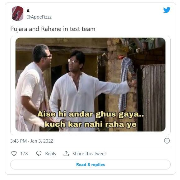 રહાણે અને પુજારાના આઉટ થતાની સાથે જ દક્ષિણ આફ્રિકાના ફાસ્ટ બોલર ઓલિવિયરે પણ પોતાની કારકિર્દીની 50 વિકેટ પૂરી કરી લીધી છે.