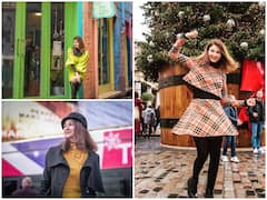 Saumya Tandon Photos: लंदन की गलियों में कुछ इस तरह मस्ती करती दिखीं 'गोरी मैम' सौम्या टंडन, फैन्स कर रहे जमकर तारीफ