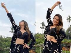 Akshara Singh Photos: नए साल में नया रंग, ब्लैक आउटफिट में Beach पर कहर ढहाती नजर आईं Akshara Singh, देखें