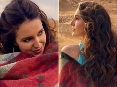 IN PICS| Katrina Kaif's Sister Isabelle Kaif Amid Picturesque Sand Dunes