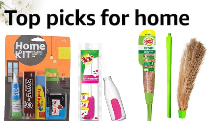 Amazon Offer on Scotch-Brite Plastic Bottle Cleaner Brush Buy Scratch Remover for Car Buy Scotch-Brite Plastic Broom Home items Deal Amazon Deal: देखिये कितने सस्ते मिल रहे हैं घर में डेली यूज आने वाले काम के सामान !