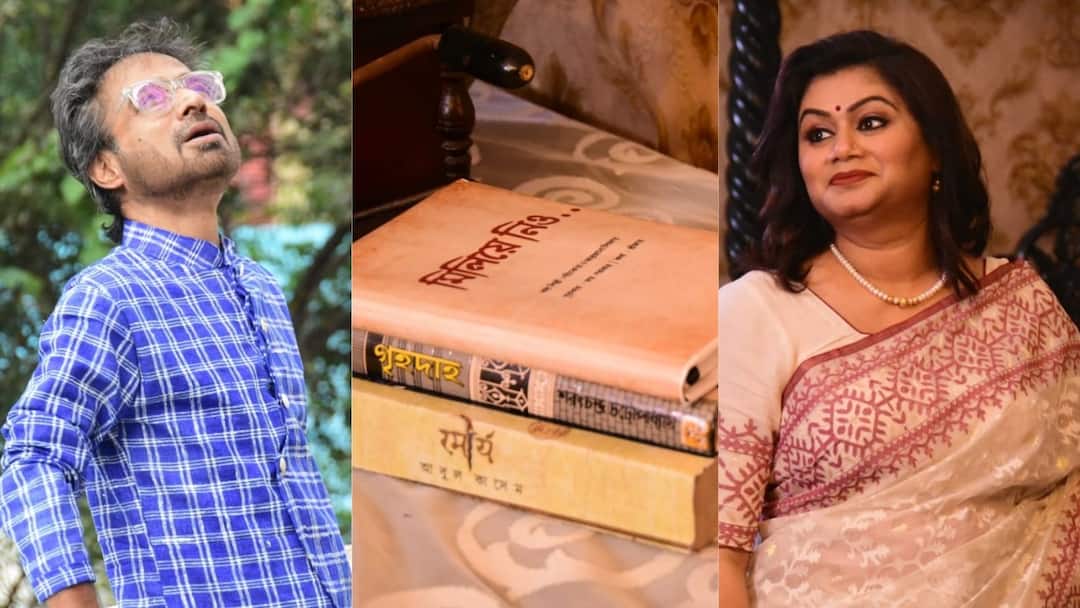 ABP LIVE Exclusive: সুরের জাদুতে শ্রোতাদের মাতাল নচিকেতা-ফরজানার ডুয়েট 'মিলিয়ে নিও' ABP LIVE Exclusive: Nachiketa-Farzana duet is upcoming in this new year ABP LIVE Exclusive: সুরের জাদুতে শ্রোতাদের মাতাল নচিকেতা-ফরজানার ডুয়েট 'মিলিয়ে নিও'