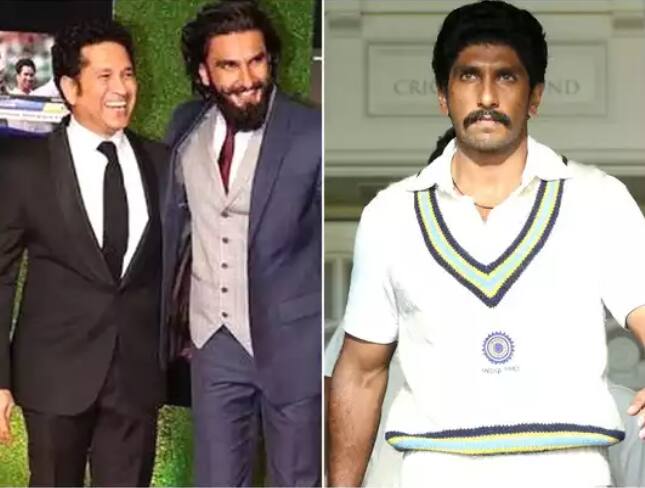 83 Sachin Tendulkar lauds Ranveer Singh for soaking' Kapil traits in Bollywood movie actor responds 83 Movie : 83 च्या विश्वचषकाने 'त्या' लहान मुलाला प्रेरणा मिळाली; सचिन तेंडुलकरने दिल्या जुन्या आठवणींना उजाळा, रणवीरचे केले कौतुक