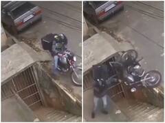 Watch: फूड डिलीवरी करने गए लड़के के साथ हुआ कुछ ऐसा, देखकर सहम गए लोग, वीडियो वायरल