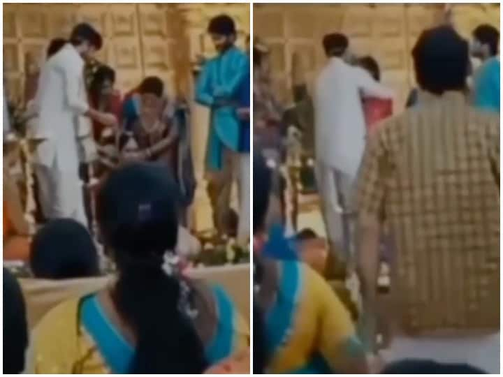 Groom betrayed bride at last moment of wedding see viral video Watch: दूल्हे ने ऐन वक्त पर दुल्हन को दिया धोखा, दुल्हन को छोड़ किसी और को पहनाया मंगलसूत्र