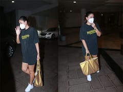 Photos: शॉर्ट्स, टीशर्ट और स्नीकर्स में Kareena Kapoor दिखीं कमाल, कैजुअल लुक में अपने दोस्त से मिलने पहुंचीं बेबो