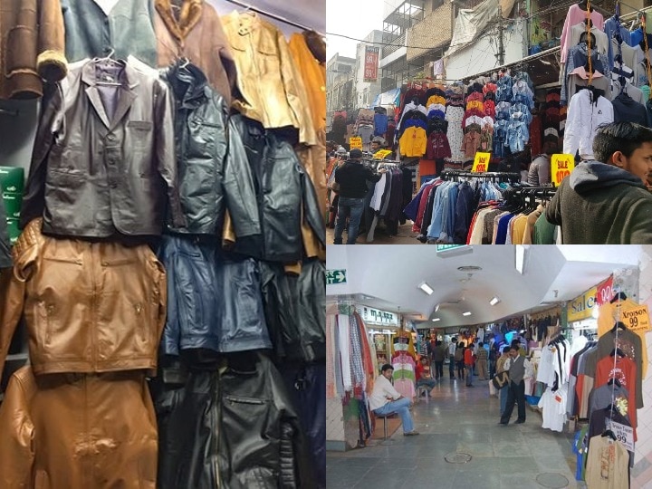 Palika bazaar shop leather jacket price