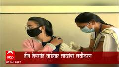 Child Vaccination : मुलांच्या लसीकरणाला चांगला प्रतिसाद, तीन दिवसांत साडेसात लाखांवर लसीकरण