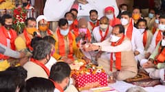 MP CM Shivraj Singh Chouhan performs special prayers for long life of PM Modi