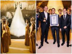 Watch: दुबई के होटल ने तोड़ा विश्व रिकॉर्ड, 54,740 ग्लास से बना दिया पिरामिड