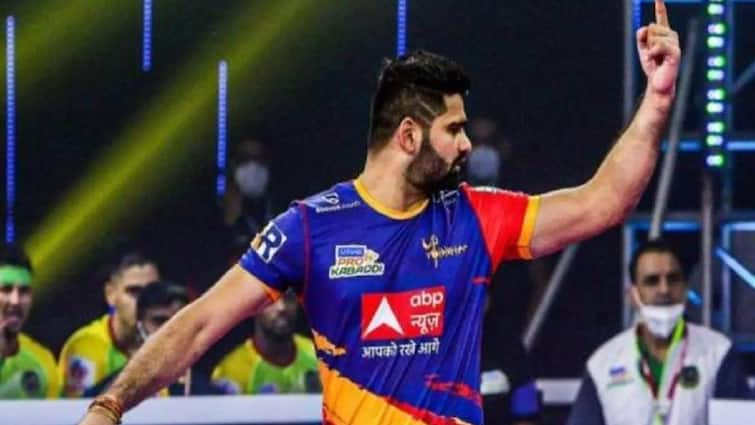 Pkl 8 Most Expensive Player Pradeep Narwal Created History In Pro Kabaddi League Became First Raider To Score 1200 Points Pro Kabaddi PKL 8: ਸਭ ਤੋਂ ਮਹਿੰਗੇ ਖਿਡਾਰੀ ਪ੍ਰਦੀਪ ਨਰਵਾਲ ਨੇ ਪ੍ਰੋ ਕਬੱਡੀ ਲੀਗ 'ਚ ਰਚਿਆ ਇਤਿਹਾਸ, ਬਾਬਰ ਆਜ਼ਮ ਤੋਂ ਵੱਧ ਤਨਖਾਹ