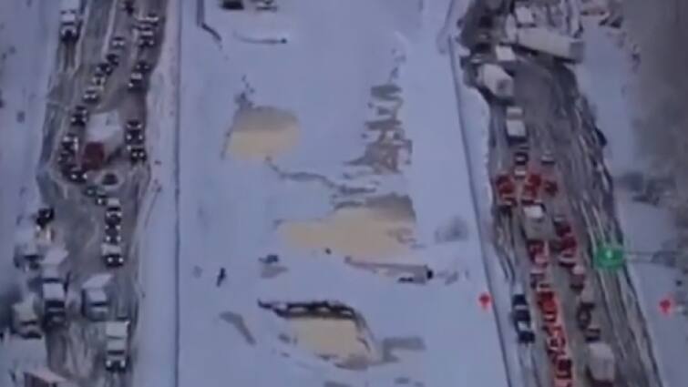 Malapetaka salju di Amerika, berjam-jam macet di jalan