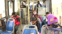 Corona outbreak in Delhi, see how DTC buses are running