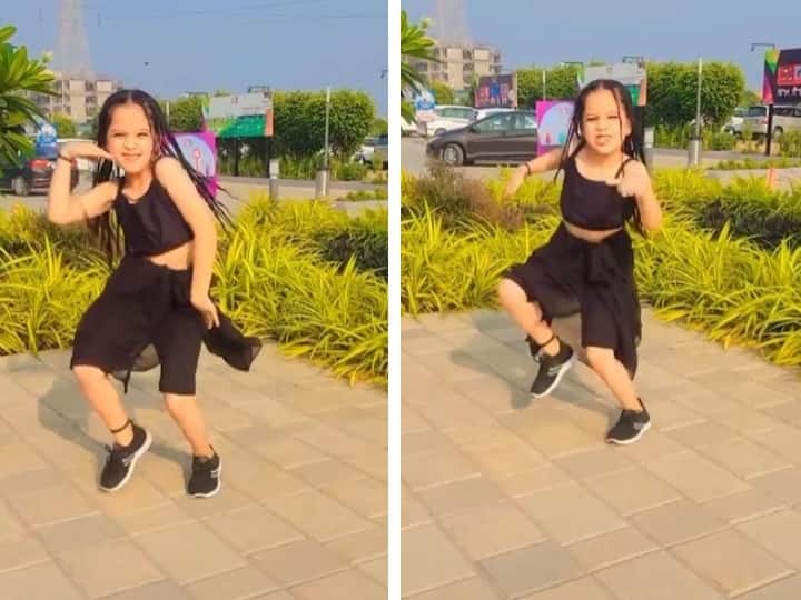 little girl dance video on Naach Naach Meri Raani song getting viral, She dance like Nora Fatehi Watch : इस बच्ची ने 'नाच-नाच मेरी रानी' गाने पर किया ऐसा डांस कि देखकर Nora Fatehi के भी उड़ जाएंगे होश