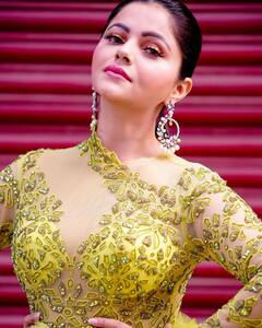 Rubina Dilaik Photo : पिवळ्या रंगाच्या लेहंग्यामध्ये रुबीनाचा ग्लॅमरस अंदाज