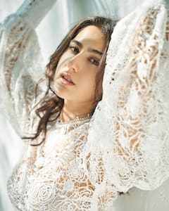 Sara Ali Khan Is A Vision To Behold In White Lace Crop Top – See PICS