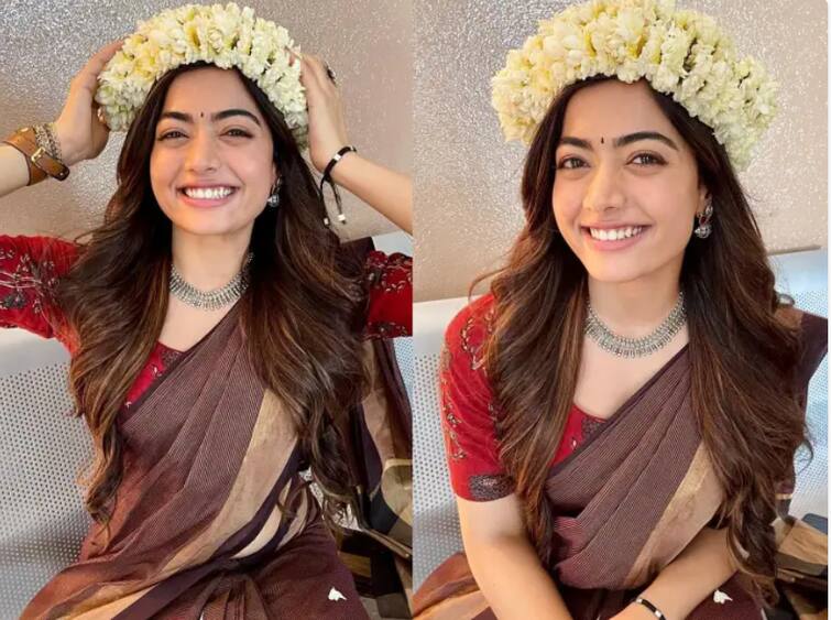 Rashmika Mandanna National Crush Rashmika Mandana on the list of highest honorarium recipients Luxurious bungalow abandonment of expensive cars Rashmika Mandanna: नॅशनल क्रश रश्मिका मंदाना सर्वाधिक मानधन घेणाऱ्यांच्या यादीत; आलिशान बंगला, महागड्या गाड्यांचा भन्नाट थाट