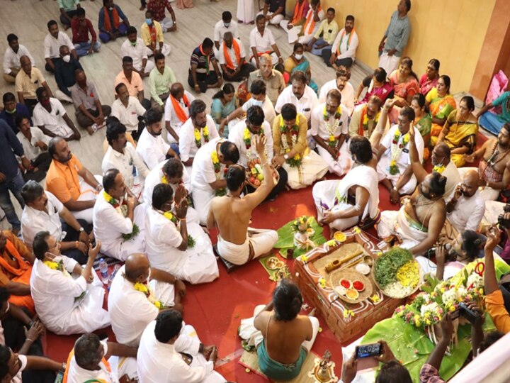 பிரதமர் மோடி நல்லா இருக்கணும்...! திருப்பரங்குன்றத்தில் ஹோமம் நடத்திய பாஜகவினர்...