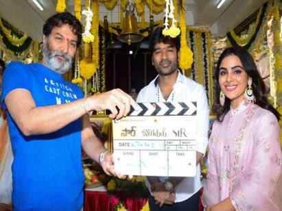 Dhanush Vathi Movie shooting begins today Vathi Shooting: தொடங்கியது தனுஷின் வாத்தி படப்பிடிப்பு..வெளியானது புது ஸ்டில்.!