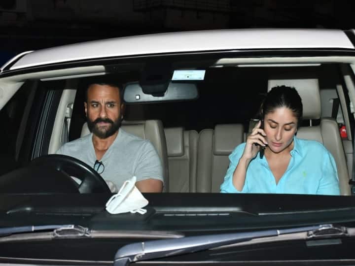 Saif Kareena Troll : कार में बैठे सैफ अली ख़ान -करीना कपूर ने कर दी ये बड़ी गलती, लोगों ने किया नोटिस तो लगा दी क्लास Kareena Kapoor Khan And Saif Ali Khan Brutally Trolled For Not Wearing Seat Belt WATCH VIDEO Saif Kareena Troll : कार में बैठे सैफ अली ख़ान -करीना कपूर ने कर दी ये बड़ी गलती, लोगों ने किया नोटिस तो लगा दी क्लास