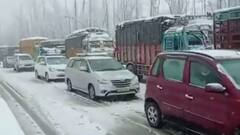 Weather : Kashmir से लेकर Uttarakhand तक पहाड़ों पर बर्फबारी, देखें तस्वीरें