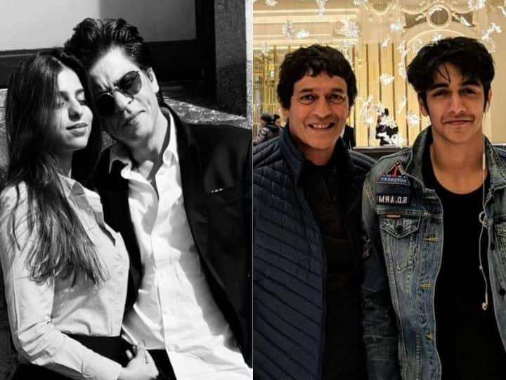Shahrukh khan daughter Suhana Khan : शाहरूख खानची मुलगी होणार चंकी पांडेची सून? चर्चेला उधाण Shahrukh khan daughter Suhana Khan dating chunky pandeys son Ahaan Panday Shahrukh khan daughter Suhana Khan : शाहरूख खानची मुलगी होणार चंकी पांडेची सून? चर्चेला उधाण