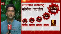 Maharashtra Lockdown : मुंबईसह राज्यात वीकेंड लॉकडाऊन आणि नाईट कर्फ्यू? ABP Majha