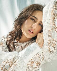 Sara Ali Khan Is A Vision To Behold In White Lace Crop Top – See PICS