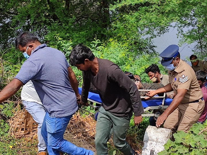 சேலத்தில் உடலில் கல்லை கட்டிய நிலையில் ஏரியில் இருந்து பெண் சடலமாக மீட்பு