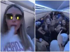 Watch: फ्लाइट में पार्टी करते दिखे लोगों पर भड़के कनाडा के पीएम जस्टिन ट्रूडो, बताया 'इडियट्स'