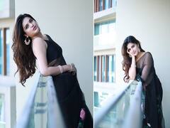 Niddhi Agerwal Photos:  சேலையில வீடு கட்டவா.. நிதி அகர்வால் லேட்டஸ்ட் போட்டோஸ்..!