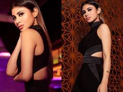 Mouni Roy Photos: ब्लैक ड्रेस में नागिन की तरह बलखातीं नजर आईं मौनी रॉय, स्लीवलेस ड्रेस में दिया सिजलिंग पोज