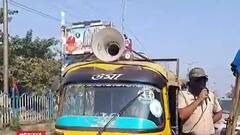 Khardah: সংক্রমণ রুখতে খড়দার বিভিন্ন বাজারে পুলিশি-অভিযান, চলল মাইকে প্রচারও| Bangla News