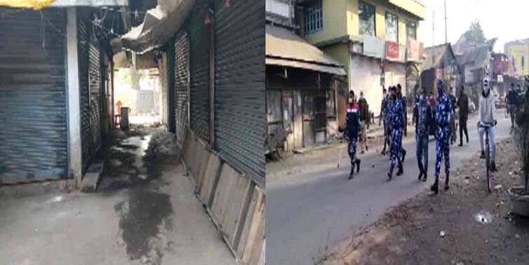 Private bus service closed in the daytime, market closed to prevent corona infection Cooch Behar: করোনা সংক্রমণ রুখতে দিনহাটায় বন্ধ বেসরকারি বাস পরিষেবা, বন্ধ বাজার