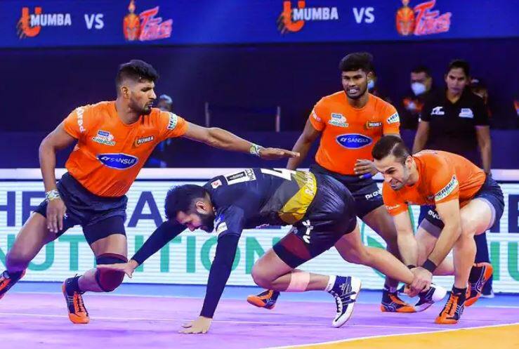 Pro kabaddi league 2021-22, Telugu Titans did not get the first win of the season even in the seventh match Pro kabaddi league 2021-22: ਸੱਤਵੇਂ ਮੈਚ 'ਚ ਵੀ ਤੇਲਗੂ ਟਾਈਟਨਸ ਨੂੰ ਨਹੀਂ ਮਿਲੀ ਸੀਜ਼ਨ ਦੀ ਪਹਿਲੀ ਜਿੱਤ