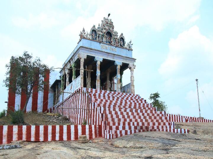 திருச்சுனை கோயிலின் முன் பகுதி அமைப்பு.