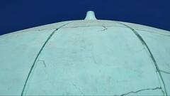 Nanded : 'उर्दू घर'च्या इमारतीला सहा महिन्यात भेगा, गिलावा कोसळल्यानं छत धोकादायक