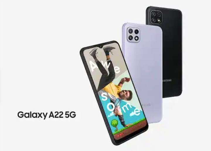 Samsung Galaxy A22 5G: ਇਸ ‘ਚ 8ਜੀਬੀ ਰੈਮ ਦੇ ਨਾਲ 128 ਜੀਬੀ ਦੀ ਇੰਟਰਨਲ ਮੈਮਰੀ ਦਿੱਤੀ ਗਈ ਹੈ। ਇਸ ‘ਚ 6.6 ਇੰਚ ਦੀ ਡਿਸਪਲੇਅ ਹੈ। ਇਸ ‘ਚ ਟ੍ਰਿਪਲ ਰਿਅਰ ਕੈਮਰਾ ਸੈੱਟਅੱਪ ਦਿੱਤਾ ਗਿਆ ਹੈ। ਫੋਨ ‘ਚ ਪਾਵਰ ਬੈਕਅੱਪ ਲਈ 5000mAH ਦੀ ਬੈਟਰੀ ਦਿੱਤੀ ਗਈ ਹੈ। ਫਲਿੱਪਕਾਰਟ ‘ਤੇ ਇਸ ਦੀ ਕੀਮਤ 19650 ਰੁਪਏ ਹੈ।